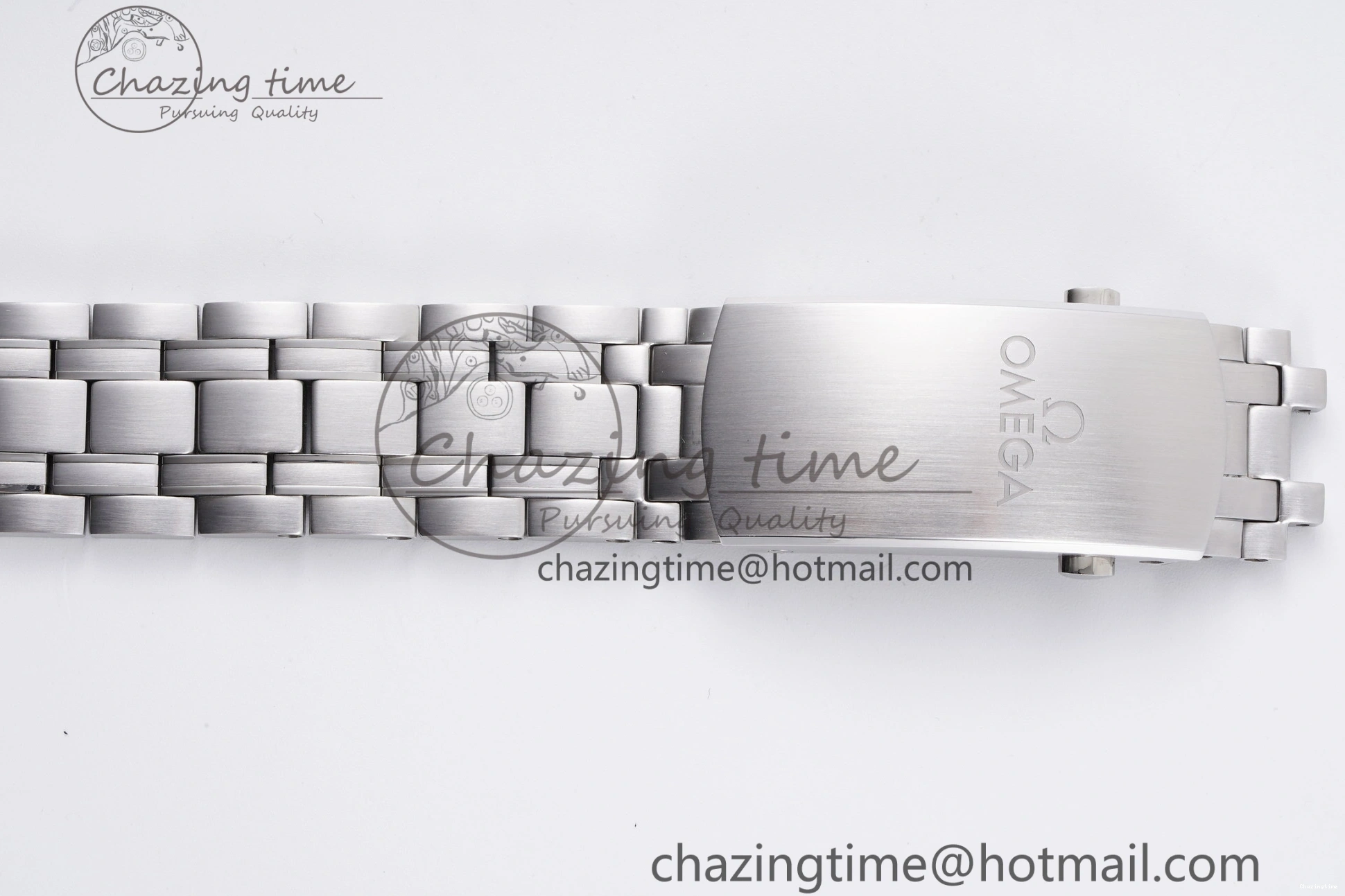 0310 Affordable Seamaster Diver 300M ZF 1:1 Best Edition Blue Ceramic Gray Dial on SS Bracelet A 7734